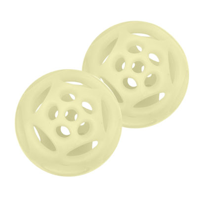 Picture of Chew King Glowing Fetch Ball, Dog Ball Toys, Medium 2-Pack Lattice