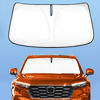 Picture of Car Windshield Sun Shade for Honda CRV 2023 2024 2025, 4-Layer Front Window Shade Cover Protector Custom Fit CR-V SUV Accessories Sun Visor Screen 240T Retractable Sunshade Blocks UV Rays