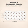 Picture of 5-Pack Muslin Burp Cloths for Baby Boys and Girls - Super Absorbent Baby Burp Cloth, Viscose Derived from Bamboo Cotton Baby Washcloths, Burp Rags, Large Neutral Burp Clothes for Newborn (KeaFriends)