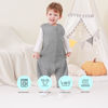 Picture of HOMEAL Toddler Sleeping Sack with Feet, Toddler Sleep Sack Baby, Baby Sleep Sack with Legs, 1.0 TOG Baby Sleeping Bag Wearable Blankets Baby, Sleep Sack 3t-5t