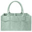 Picture of Cute Castle Baby Diaper Caddies, 2 Pack, Green