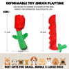 Picture of lilfrd Rose Puzzle Dog Toy, Valentine's Day & Christmas Gift, Squeaky Crinkle Enrichment Snuffle Mat, for Small Medium Large Dogs & Puppies