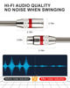 Picture of Foboiu XLR Cables 15ft 2 Pack, XLR Microphone Cable with Metal Spring SR,Male to Female XLR 3-pin Balanced Shielded Mic Cable for Speaker Podcast Audio Mixer,Black