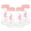 Picture of NENESUPPLY Storage Bottles Collection Bottles for Spectra S1 S2 Motif Luna Breast Pumps 4pc 9oz 280ml With Collar and Sealing Discs. Breastmilk Storage Replace Spectra Bottles Wide-Mouth Bottles