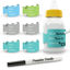 Picture of Pumpkin Doodle The Original Write and Reuse Baby Bottle Labels for Daycare