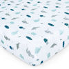 Picture of Crib Sheets for Boys or Girls 2-Pack, Fitted Crib Sheet 52'' x 28'' for Standard Crib & Toddler Mattres, Soft and Breathable Material, Baby Crib Sheets Neutral, Grey