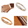 Picture of 5pcs Acoustic Guitar High E Strings Well Balanced Light Tension Resistant Rust Prevent Brass Acoustic Tone High E 1st (E-1st)