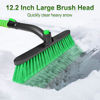 Picture of SEAAES 44 Inch Ice Scraper and Snow Brush for Car Windshield, Extendable Snow Removal Brush with Foam Grip for Truck SUV Vehicle Window