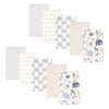 Picture of Hudson Baby Unisex Baby Flannel Burp Cloth 10pk, Neutral Safari, One Size