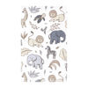 Picture of Hudson Baby Unisex Baby Flannel Burp Cloth 10pk, Neutral Safari, One Size