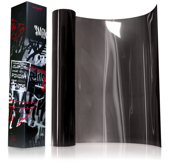 Picture of VViViD+ Ultimate Headlight Taillight Tint Vinyl Wrap (16" x 30ft, Dark Smoke)