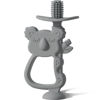 Picture of Moonkie Teething Toy, Safe & Easy to Hold BPA Free Silicone Teethers, 360° Baby Toothbrush with Suction Base, Teether Toys Best for Babies 6-12 Months (Koala Lunar Grey)