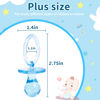 Picture of Pacifiers for Baby Shower Game, 36 Plastic Pacifiers for Baby Shower Decoration DIY, Large Size Baby Shower Pacifiers, Gender Reveal Party Table Scatter/Hunt Baby Shower Game Props(Blue, 2.75 in)