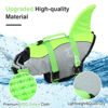 Picture of EMUST Dog Life Vests, Dog Floats for Swimming, Boat, Pool, Ripstop Dog Life Jacket with High Buoyancy and Lift Handle for Small and Medium Breeds, (M,Green)