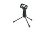 Picture of Gator Frameworks Mini Tripod Desktop Microphone Stand with Clip for Wireless Mics and Collapsible Legs (GFW-MIC-0251)