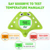 Picture of Baby Bath Thermometer, Digital Water Temperature Thermometer with 3 Color Backlit and Temperature Warning, Safety Bath Tube Thermometer Floating Toy for Infant, Toddler