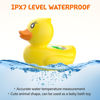 Picture of Baby Bath Thermometer, Digital Water Temperature Thermometer with 3 Color Backlit and Temperature Warning, Safety Bath Tube Thermometer Floating Toy for Infant, Toddler (Yellow Duck)