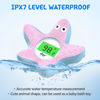 Picture of Baby Bath Thermometer, Digital Water Temperature Thermometer with 3 Color Backlit and Temperature Warning, Safety Bath Tube Thermometer Floating Toy for Infant, Toddler