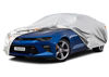 Picture of Kayme 6 Layers Car Cover Custom Fit for Chevrolet Chevy Camaro (2010-2025) Waterproof All Weather for Automobiles, Outdoor Full Cover Rain Sun UV Protection.Sliver