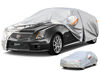 Picture of Kayme 6 Layers Car Cover Custom Fit for Cadillac CTS (2003-2014) Waterproof All Weather for Automobiles, Outdoor Full Cover Rain Sun UV Protection.Silver