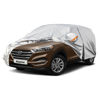 Picture of Kayme 6 Layers SUV Car Cover Custom Fit for Hyundai Tucson (2004-2024) Waterproof All Weather for Automobiles, Outdoor Full Cover Rain Sun UV Protection.Silver