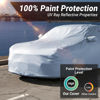 Picture of iCarCover Custom Car Cover for 1979-2004 Ford Mustang Waterproof All-Weather Rain Snow UV Sun Protector Full Exterior Weatherproof Indoor Outdoor Car Cover