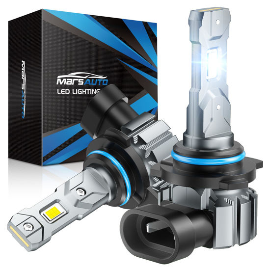 Picture of Marsauto 9012 Light Bulbs, 24000LM Super Bright, Plug and Play 9012 Fog Bulbs, Powersports Accessory Lights, Pack of 2
