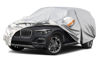 Picture of Kayme 6 Layers SUV Car Cover Custom Fit for BMW X5 (2007-2025) Waterproof All Weather for Automobiles, Outdoor Full Cover Rain Sun UV Protection.Silver