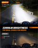Picture of SEALIGHT ATV H4 Motorcycle Bulbs, Design For Powersport and Motorcycle Bike Bulb, 22000LM H4/9003/HB2 Motorbike Bulb, Plug and Play or Fog Lights - 1 Pack