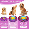 Picture of Vivifying Snuffle Mat for Dogs, Adjustable Dog Puzzle Toys Sniff Mat for All Breeds Dogs, Interactive Dog Enrichment Toys for Slow Eating and Mental Stimulation (Yellow Blue Purple)