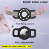 Picture of WHALEZON Airtag Cat Collar Holder, Small Air Tag Dog Collar Holder Compatible with Apple Tag, Anti-Lost Pet Tracker Case for Puppy Collars 3/8" 5/8"