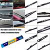 Picture of ATTKE Rear Wiper Blade for Lexus CT200h 2011-2017/Toyota Prius C 2012-2019 OEM Genuine Style (8" Rear Wiper Blade)