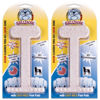 Picture of Bullibone Nylon Dog Chew Toy Nylon Bone - Improves Dental Hygiene, Easy to Grip Bottom, and Permeated with Flavor (Bacon, XL - 2 Pack)