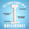 Picture of Bullibone Nylon Dog Chew Toy Nylon Bone - Improves Dental Hygiene, Easy to Grip Bottom, and Permeated with Flavor (Bacon, XL - 2 Pack)