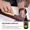 Picture of GUITTO Guitar Cleaning Kit, All in One Guitar Care Kit Fretboard Lemon Oil, Polish, Guitar String Cleaner, Microfiber Cloth