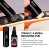 Picture of GUITTO Guitar Cleaning Kit, All in One Guitar Care Kit Fretboard Lemon Oil, Polish, Guitar String Cleaner, Microfiber Cloth