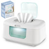 Picture of Jool Baby TinyBums Baby Wipe Warmer & Dispenser with LED Changing Light & On/Off Switch (Aqua)