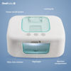 Picture of Jool Baby TinyBums Baby Wipe Warmer & Dispenser with LED Changing Light & On/Off Switch (Aqua)
