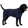 Picture of cyeollo Dog Pajamas Thermal Dog Onesie Fleece Dog Pjs Jumpsuit Stretchable Warm Dog Pajamas for Medium to Large Sized Dogs Girl Boy, Color Navy