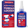 Picture of Thread Lock Blue 1.69 Fl oz/50 ml Medium Strength, Lock & Seal Nuts, Bolts, Fasteners and Metals, Blue Threadlocker Against Losening and Leakage