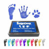 Picture of ReignDrop Ink Pad For Baby Footprint & Handprint - Creates Impressive Long Lasting Keepsake Stamp for Infant & Kids. Smudge Proof, Easy to Wipe Off Skin, Safe & Gentle Acid Free(Dark Blue)