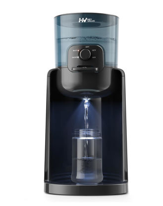 Picture of Water Warmer, HEYVALUE Baby Bottle Warmer, Formula Maker with Night Light, 4 Temperature Control & 72H Keep Warm, Detachable Tank, Instantly Dispenses Warm Water, Feed Baby More Easier and Healthier