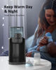 Picture of Water Warmer, HEYVALUE Baby Bottle Warmer, Formula Maker with Night Light, 4 Temperature Control & 72H Keep Warm, Detachable Tank, Instantly Dispenses Warm Water, Feed Baby More Easier and Healthier
