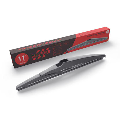 Picture of BERG REGEN Rear Wiper Blades 11 inch (11-A), Replacement For Grand Cherokee 2021-2014,Sorento 15-10, Soul 19-10, HHR 11-06, Accent 22-12, Kona 21-19 Back Windshield +More Cars