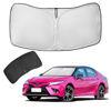 Picture of for Toyota Camry Sun Shade Sunshade Windshield Cover - 4 Layers Front Window Shade for Camry 2018-2024 LE XLE Hybrid SE XSE Sun Visor - 240T Shade Blocks UV Rays Car Accessories