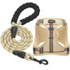 Picture of matilor Dog Harness Step-in Breathable Puppy Cat Dog Vest Harnesses for Small Medium Dogs Beige