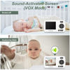 Picture of HelloBaby Monitor with 2 Cameras, 2.4'' Portable Travel Screen Baby Monitor No WiFi, 1000ft Long Range Video Baby Monitor, Night Vision, VOX Mode-Power Saving, Baby Safety Camera,for Baby/Pet/Elder