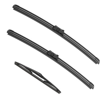 Picture of ANIKLUIM® 28"+24" Wiper Blades with 10" Rear Wiper Blade Set Replacement for 2016 2017 2018 2019 Chevrolet Cruze Windshield Wipers Original Factory Quality (Pack of 3)