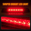 Picture of Cxdar Third 3rd Brake Light LED for 2007-2017 Jeep Patriot, High Mount Rear Brake Lights Assembly for 07-17 Jeep Patriot, Waterproof Center Cab Lamp Stop Light (Red)