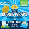 Picture of Bodhi Dog Disposable Male Dog Diapers | Super Absorbent Leak-Proof Fit | Premium Adjustable Male Dog Pee Wraps with Moisture Control & Wetness Indicator | 20 Count Extra Large Size